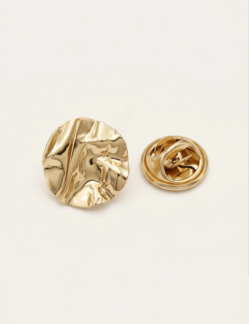 Pin’s La Serra – Pin’s froissé doré ou argenté