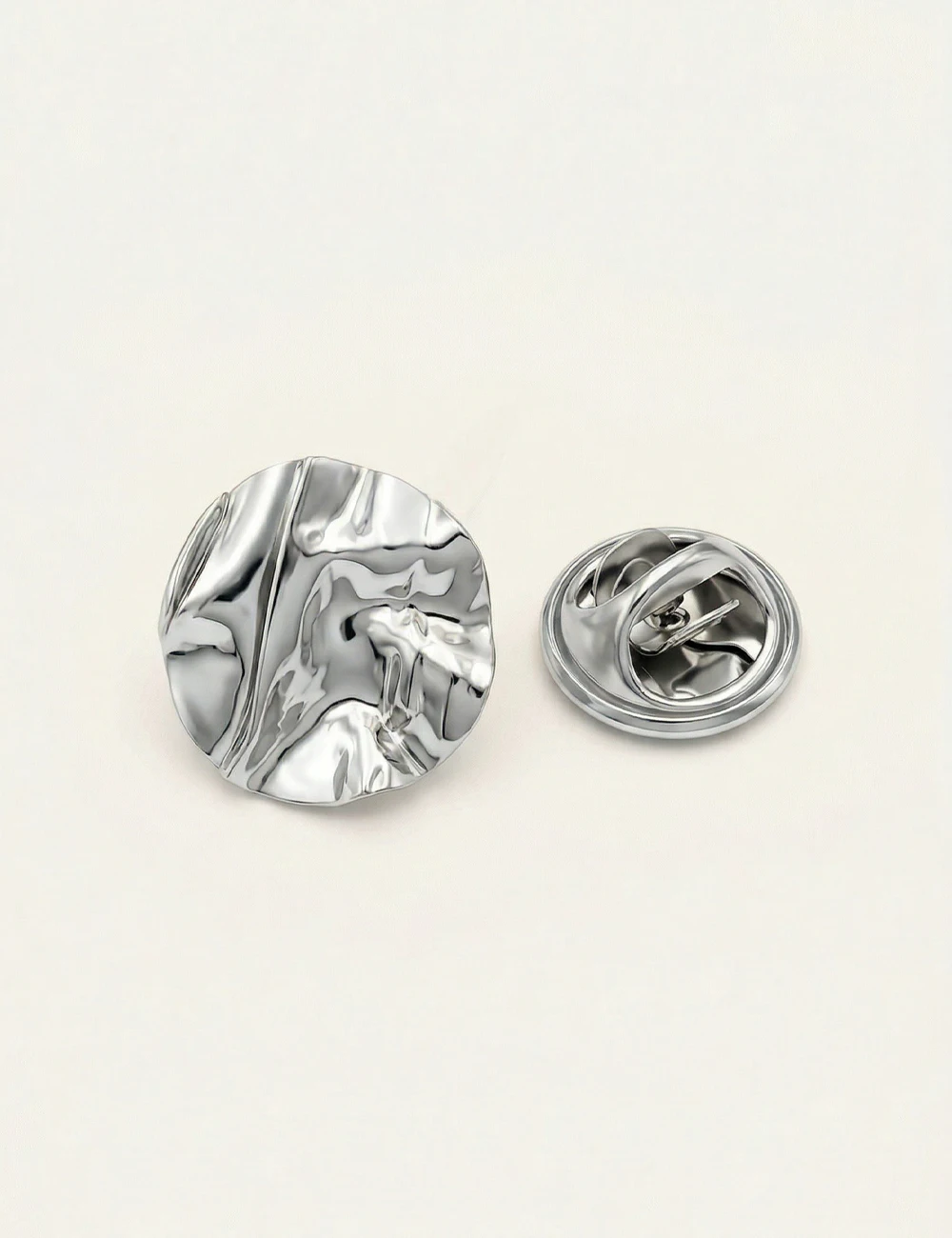 Pin’s La Serra – Pin’s froissé doré ou argenté